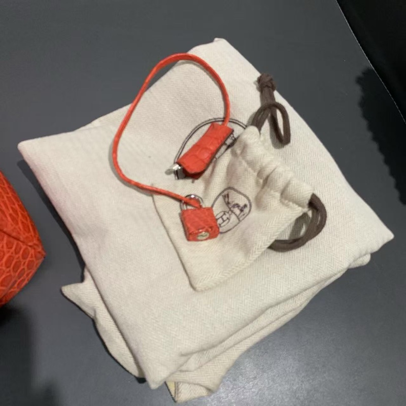 99新Hermes愛馬仕Birkin35杜鵑紅霧面 銀扣N刻 手提包-7