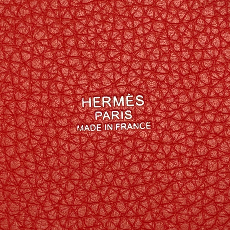 Hermes Hermès Picotin Lock MM Rouge Tomato Rose Eglantine Taurillon Clemence Swift X Stamp-10