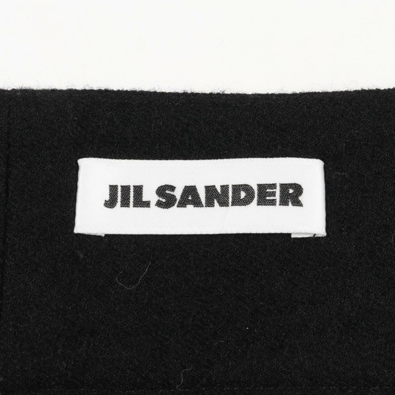 JIL SANDER 褲子 羊毛 黑色 二手 女士-2
