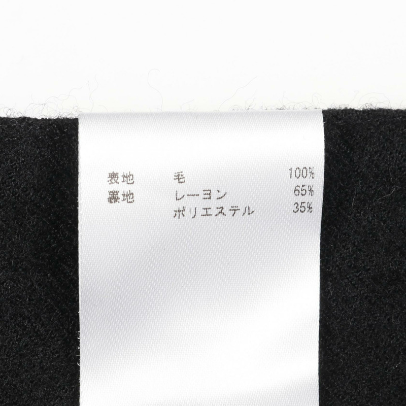 JIL SANDER 褲子 羊毛 黑色 二手 女士-3