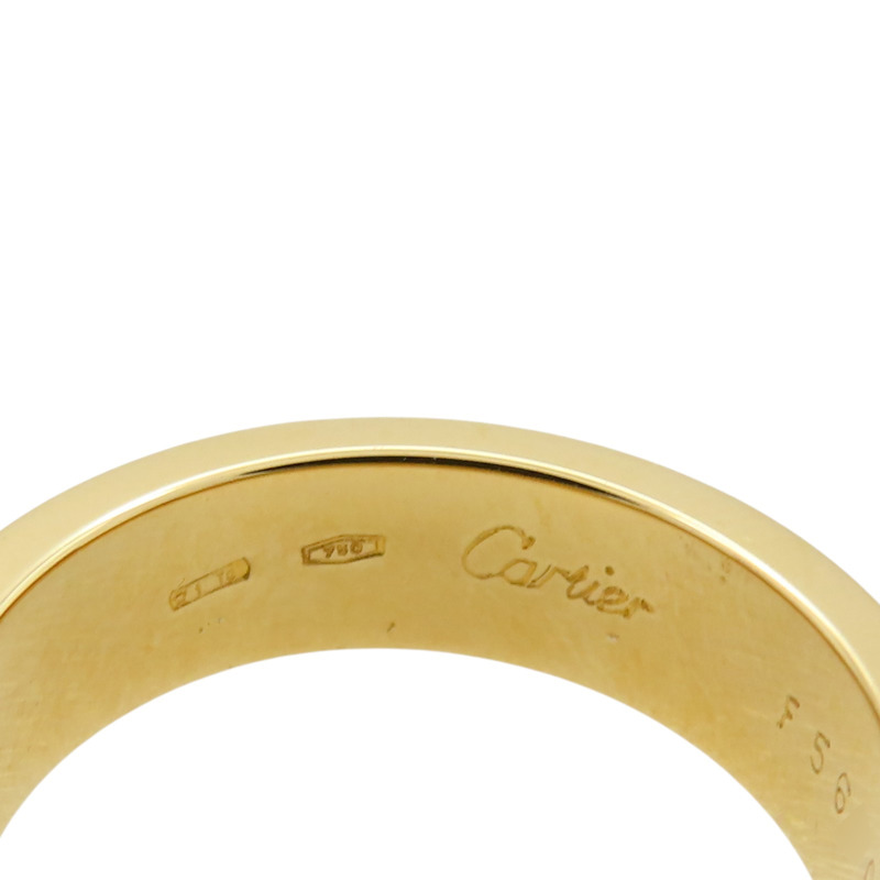 18K黃金 Love 戒指 #50【Cartier 卡地亞】-4