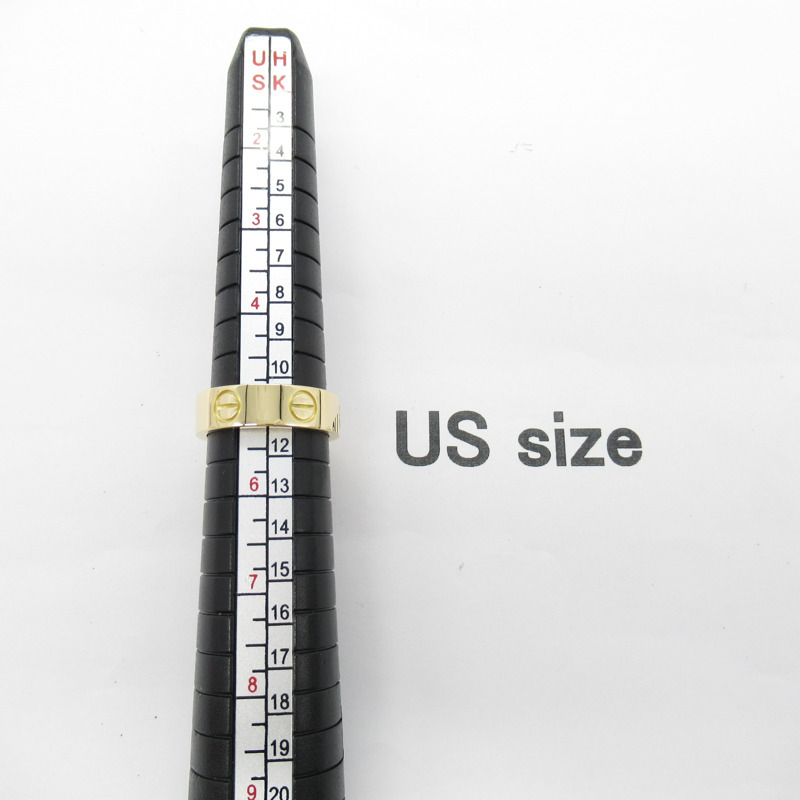 18K黃金 Love 戒指 #50【Cartier 卡地亞】-8