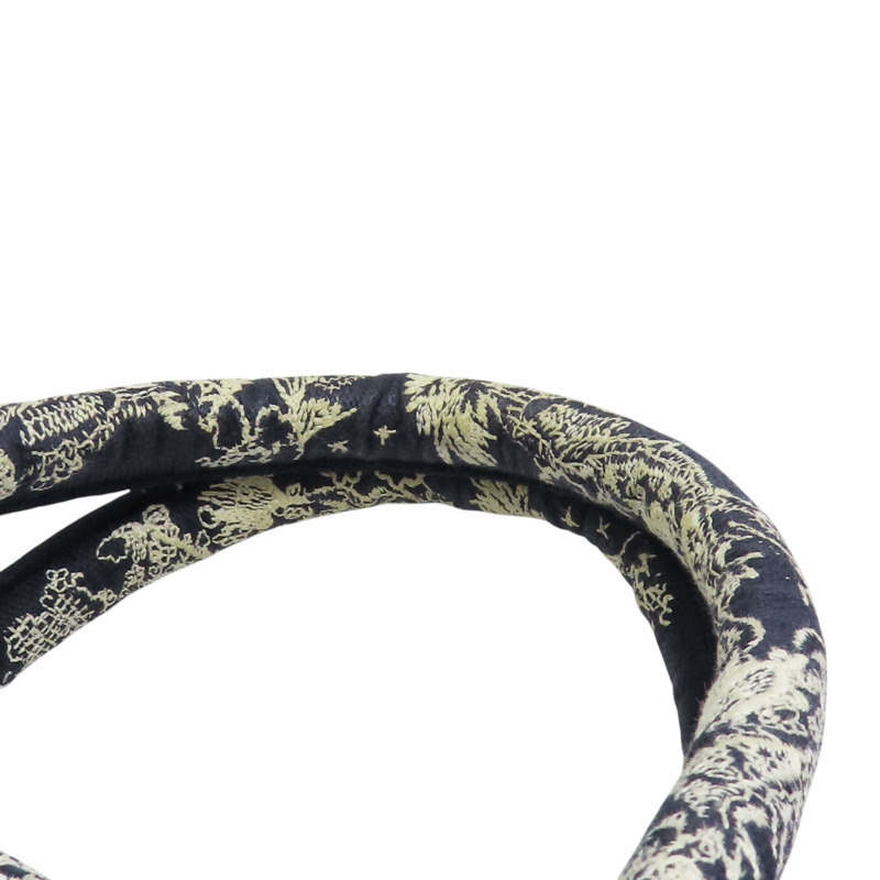 藍/白色 刺繡帆布 Book Tote 小號 手提包【Dior 迪奧】 M1265ZRGO_M35I-12