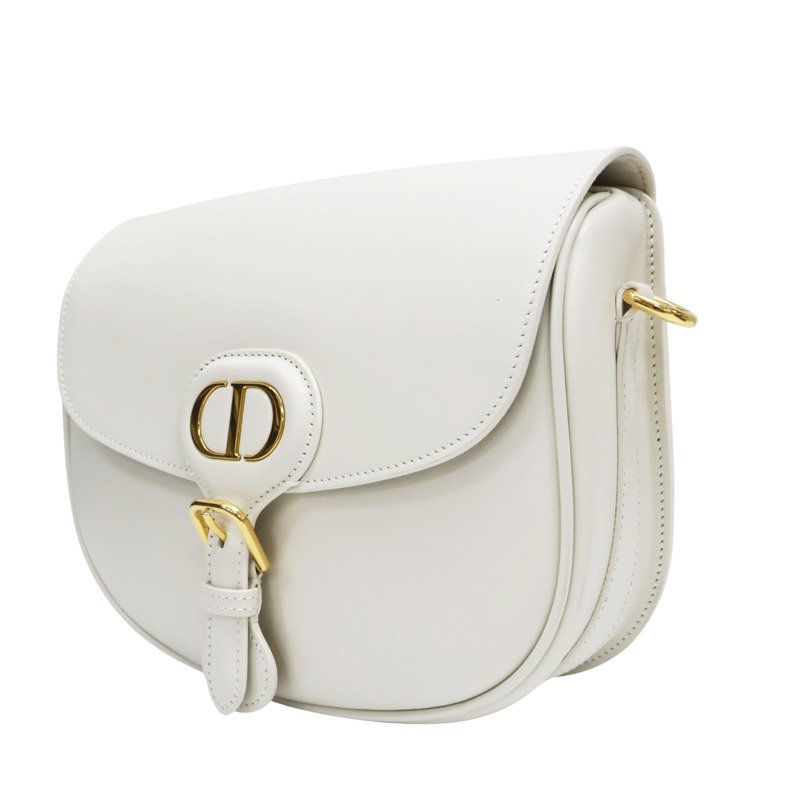 白色 牛皮 Bobby 肩背包【Dior 迪奧】 M9319-2