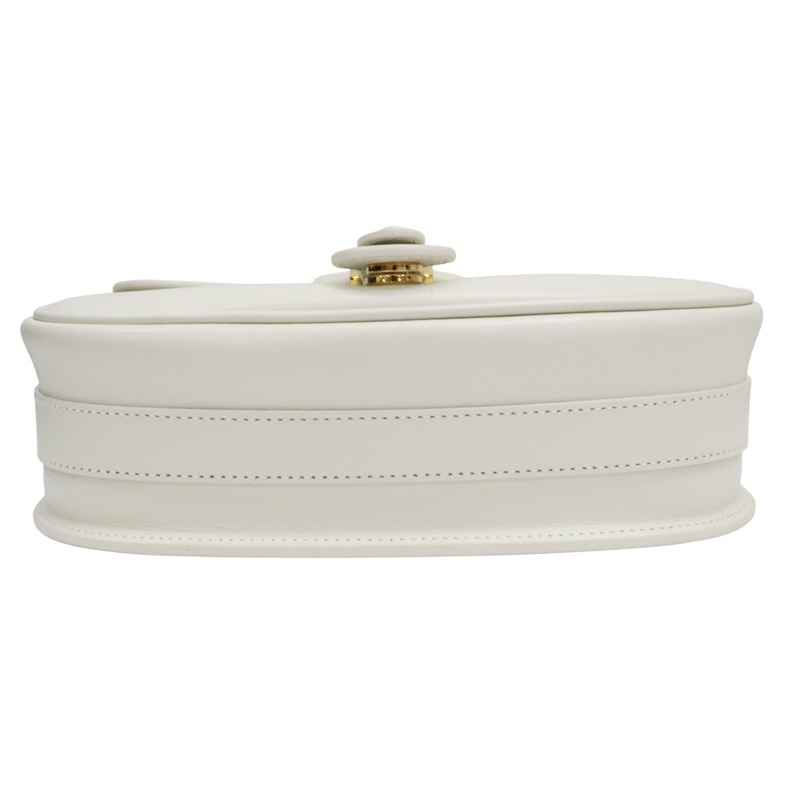 白色 牛皮 Bobby 肩背包【Dior 迪奧】 M9319-3