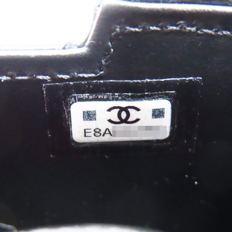 黑色 牛皮 Kelly nano 鍊帶 肩背包 金扣【CHANEL 香奈兒】 AP3435-6