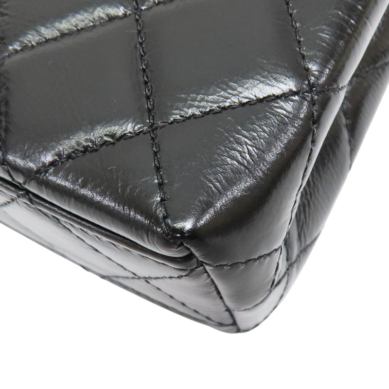 黑色 牛皮 Kelly nano 鍊帶 肩背包 金扣【CHANEL 香奈兒】 AP3435-11