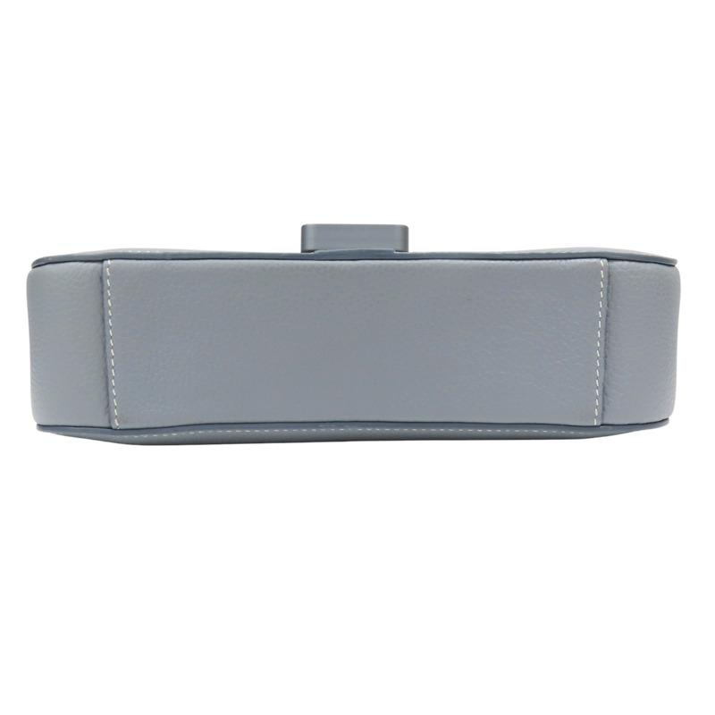 藍灰色 牛皮 中型 Saddle 肩背包【Dior 迪奧】-3