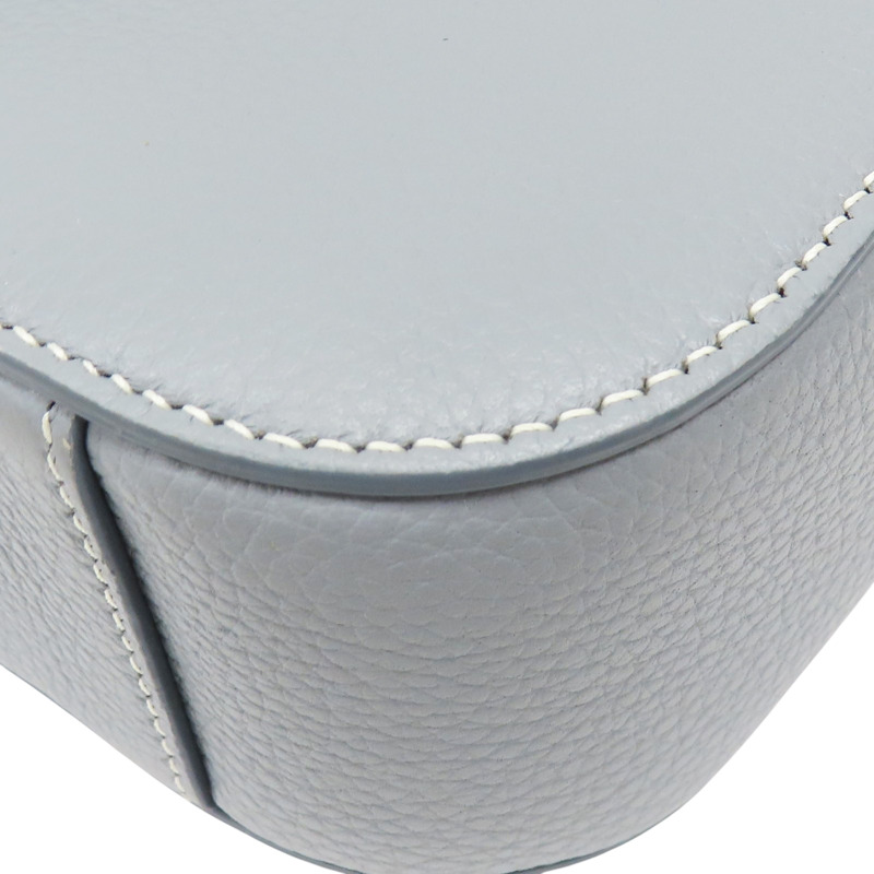 藍灰色 牛皮 中型 Saddle 肩背包【Dior 迪奧】-10