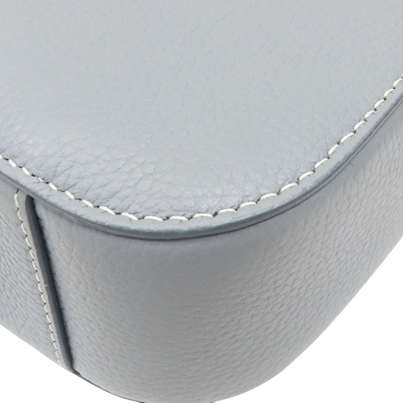 藍灰色 牛皮 中型 Saddle 肩背包【Dior 迪奧】-12