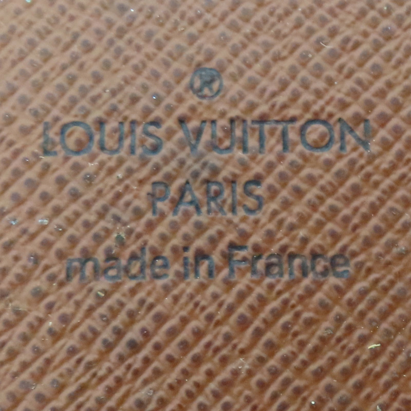 棕色 原花帆布 M60937 名片夾 [LV Louis Vuitton 路易威登] M60937-4