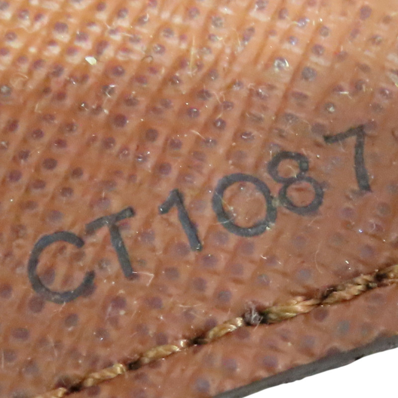 棕色 原花帆布 M60937 名片夾 [LV Louis Vuitton 路易威登] M60937-5