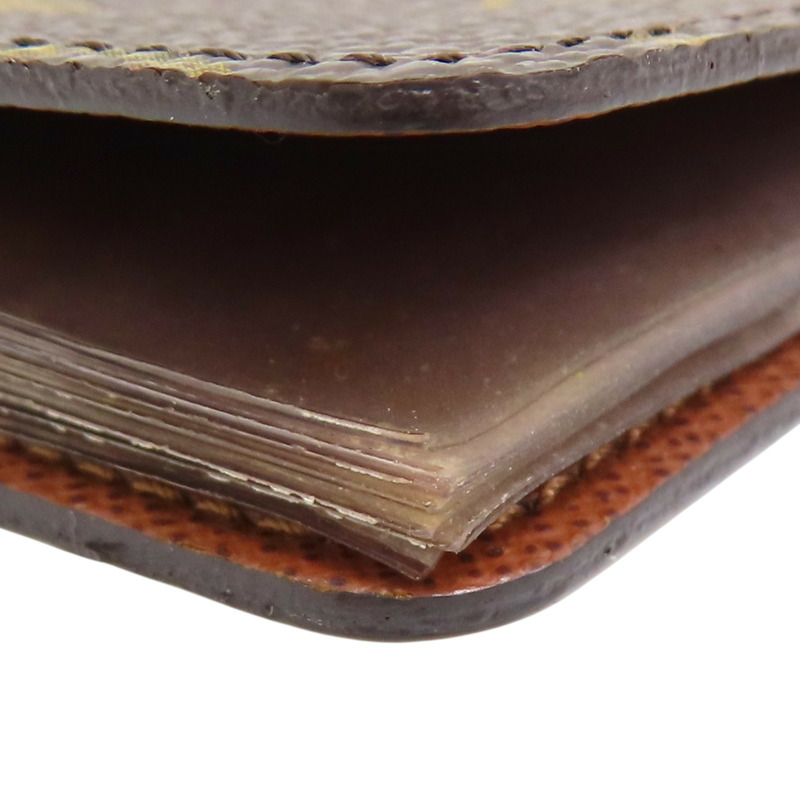 棕色 原花帆布 M60937 名片夾 [LV Louis Vuitton 路易威登] M60937-7