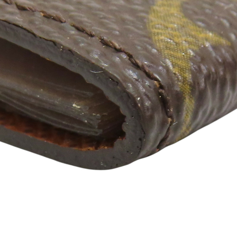 棕色 原花帆布 M60937 名片夾 [LV Louis Vuitton 路易威登] M60937-8