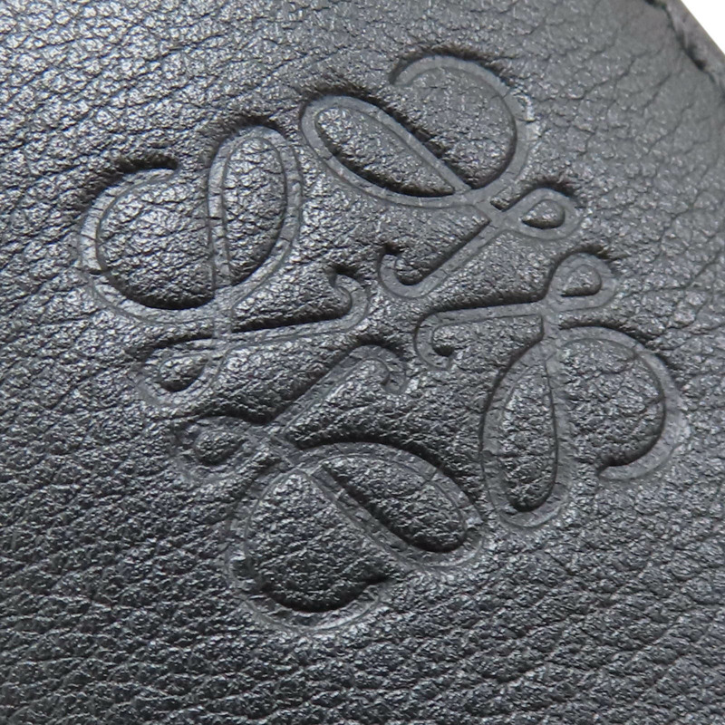 黑色牛皮 Hammock 肩背包 A538G13X01 [LOEWE 羅威] A538G13X01-5