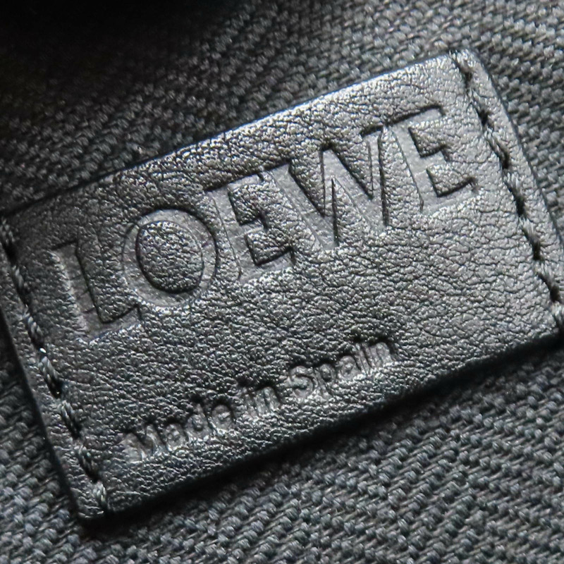 黑色牛皮 Hammock 肩背包 A538G13X01 [LOEWE 羅威] A538G13X01-6