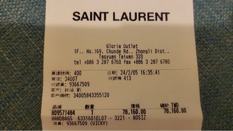 YSL NIKI 流浪包軍綠-6