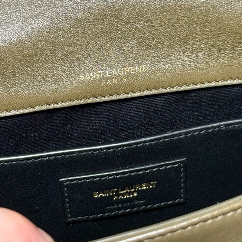 YSL NIKI 流浪包軍綠-15