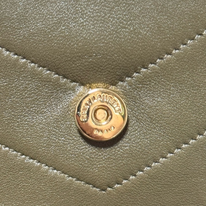 YSL NIKI 流浪包軍綠-17