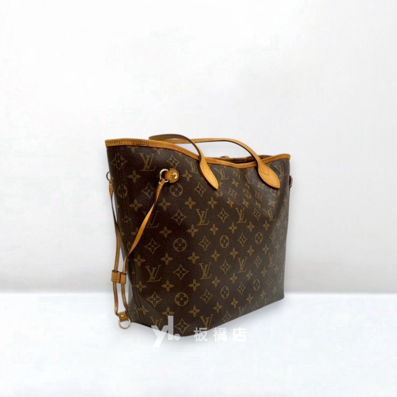 LV Neverfull MM原花托特包M46987-1