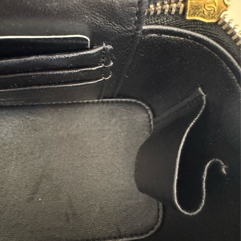 Chanel黑菱格手提粗鏈提把化妝斜背包-20