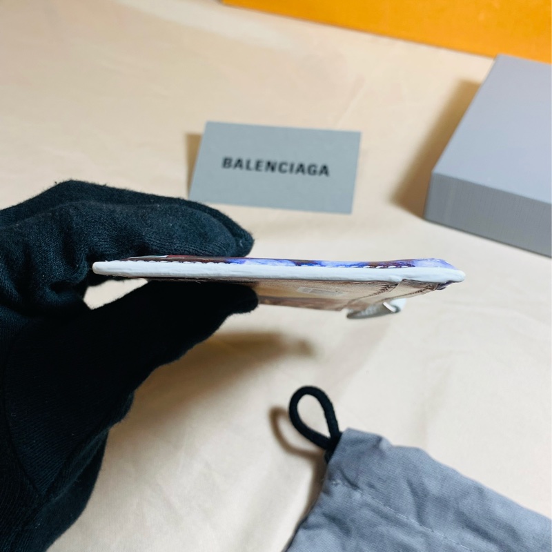 🎁全新盒裝 Balenciaga 巴黎世家 限量水果拉鏈卡夾/零錢包萬用夾-8
