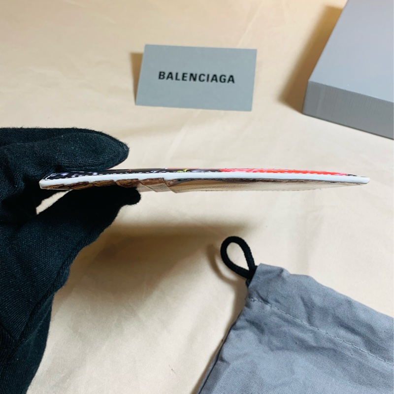 🎁全新盒裝 Balenciaga 巴黎世家 限量水果拉鏈卡夾/零錢包萬用夾-9