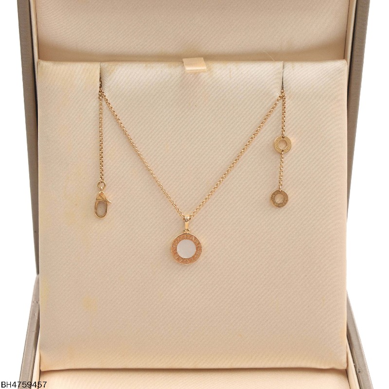 BVLGARI /寶格麗 BVLGARI系列18k玫瑰金項鍊 43-45-0