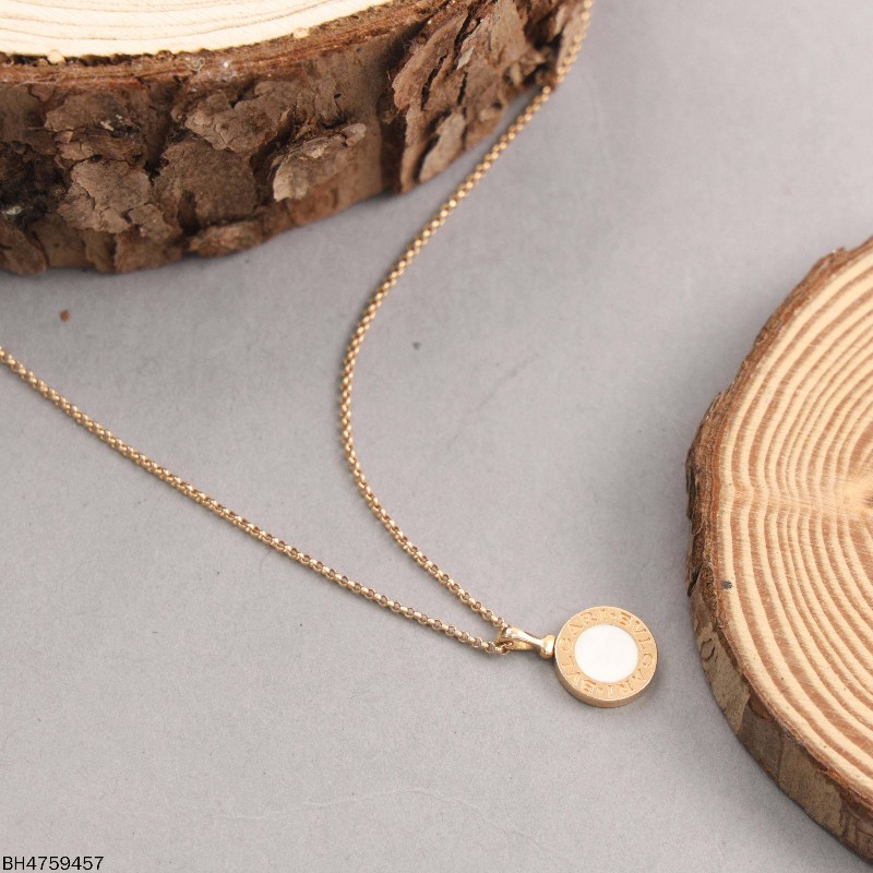 BVLGARI /寶格麗 BVLGARI系列18k玫瑰金項鍊 43-45-1