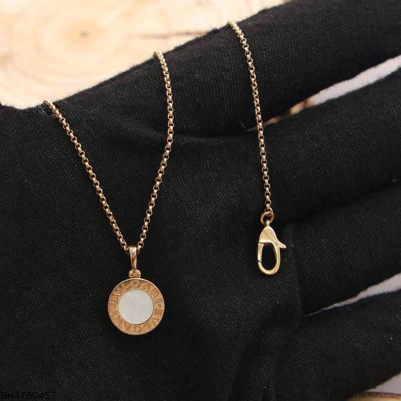 BVLGARI /寶格麗 BVLGARI系列18k玫瑰金項鍊 43-45-2