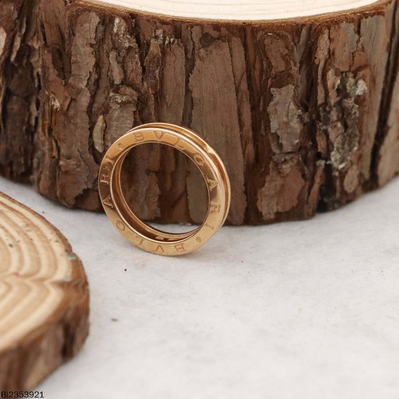 BVLGARI寶格麗 B.ZERO1 18k玫瑰金戒指 59碼-4