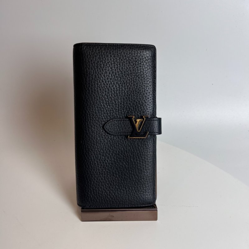 LV M81330/晶片款 黑Capucines對開長夾-0