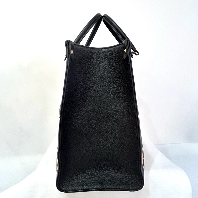 LV On The Go黑牛皮大老花MM-2