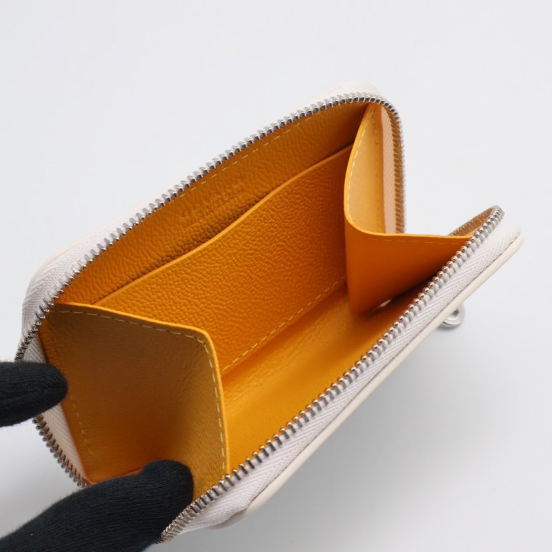 GOYARD Matignon拉鍊零錢包 - 迷你白-2