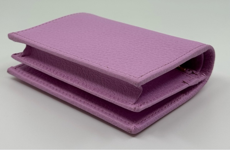 Gucci 狗狗限量版 粉紅色 牛皮小錢包-18