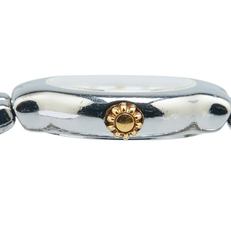 Tiffany & Co. 女士 Tisoro 手錶 L0112，配有白色錶盤和不銹鋼鍍石英機芯。-5