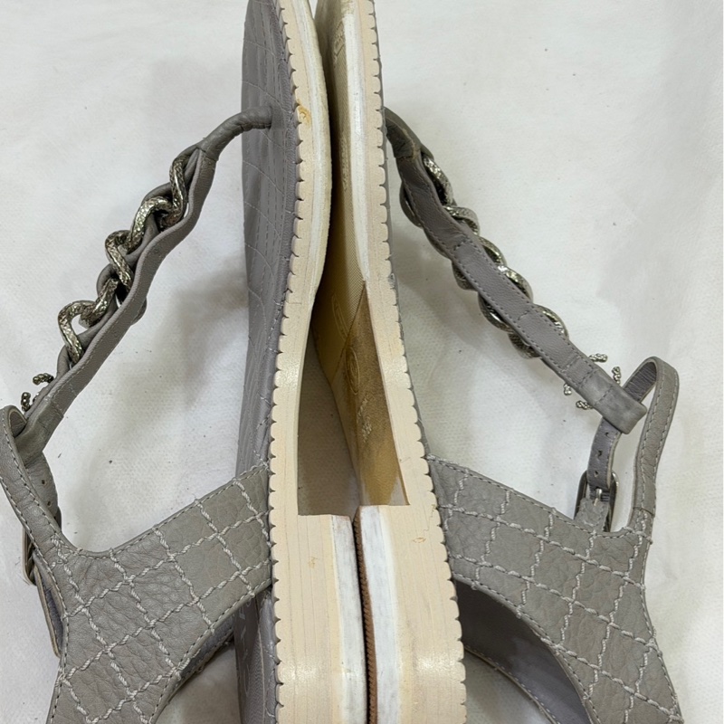 Chanel 皮穿練涼鞋-17