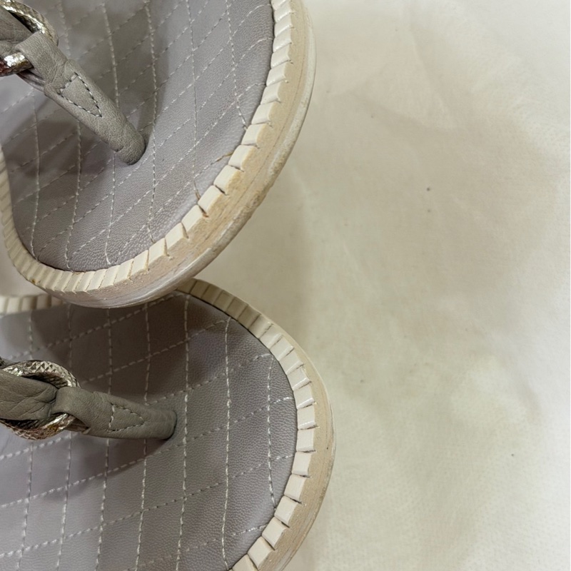 Chanel 皮穿練涼鞋-19