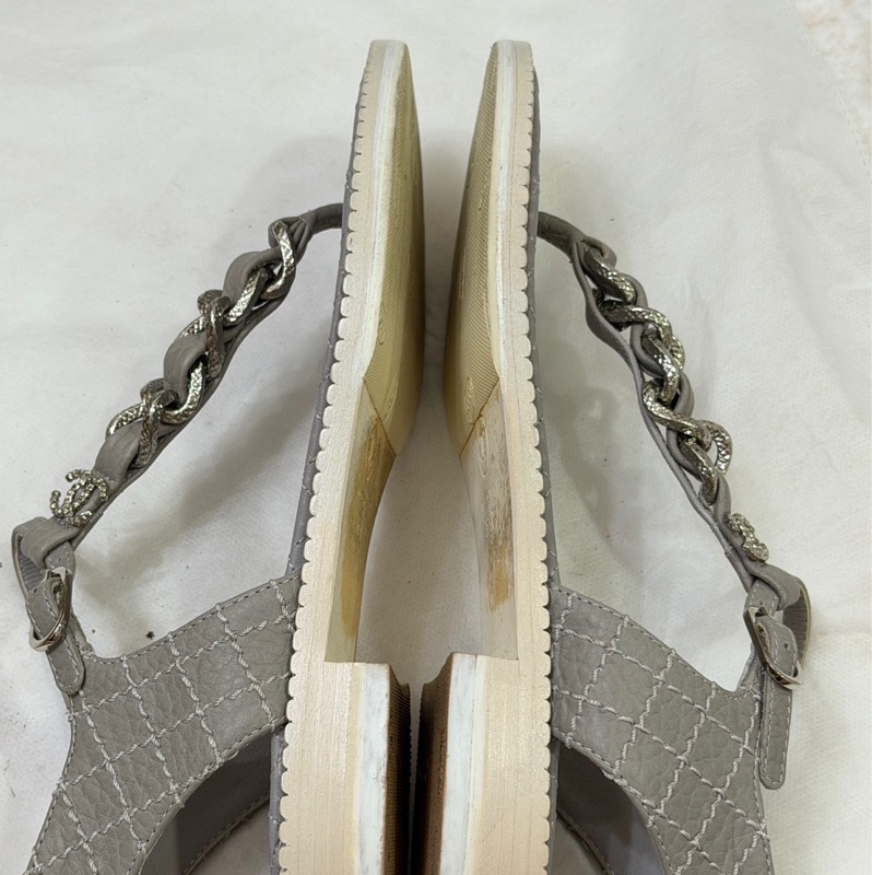 Chanel 皮穿練涼鞋-21