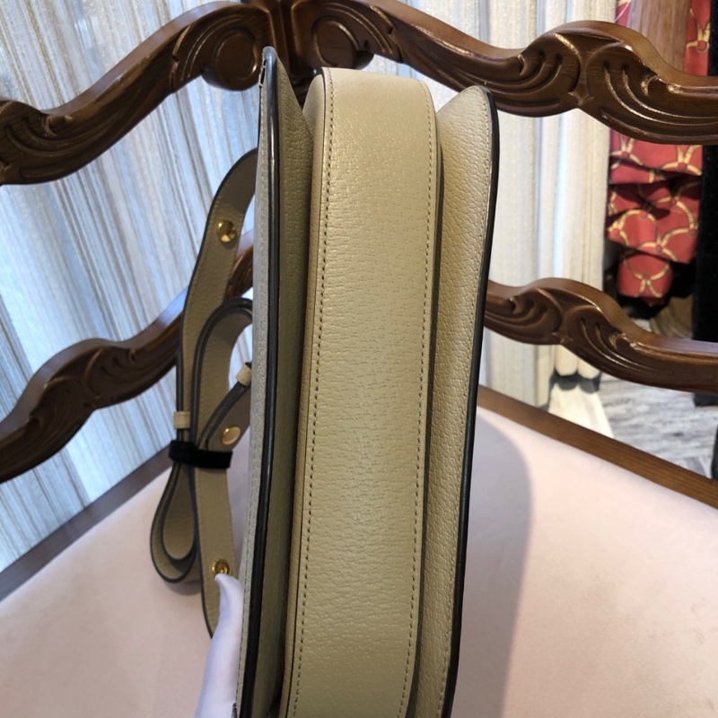 Gucci 米白色1955 马鞍包 中号-4