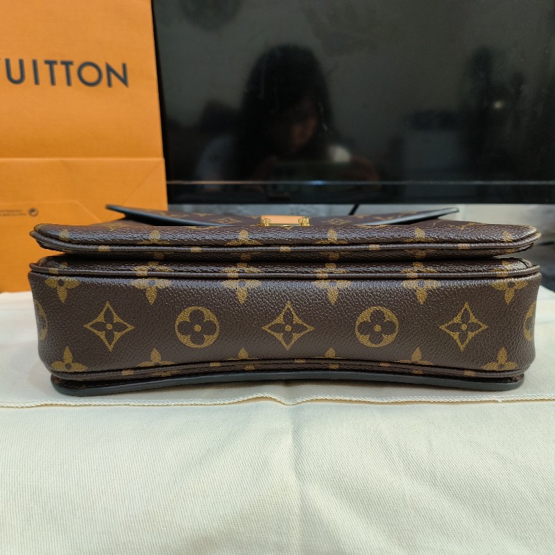 永世經典不敗款~🥰 LV pochette metis mm老花郵差包/學院包-10