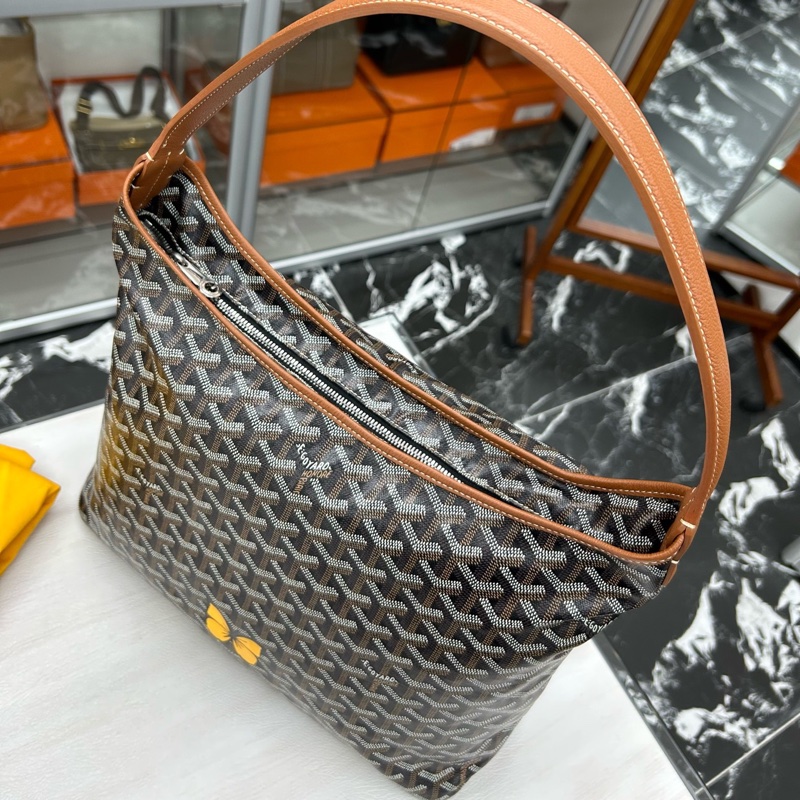 Goyard 蝴蝶 限定塗鴉 深棕色Hobo 附件塵袋-3