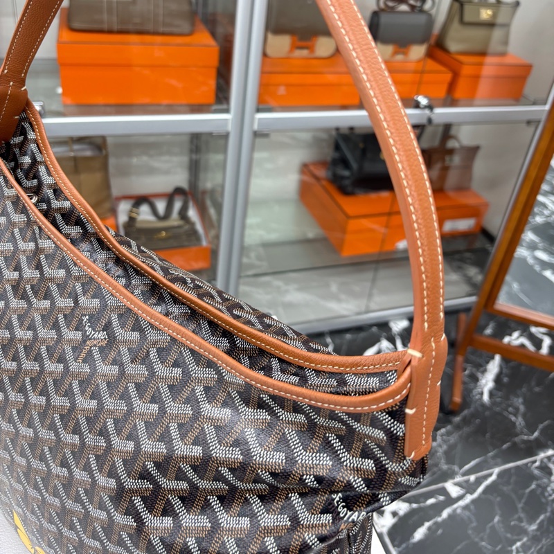Goyard 蝴蝶 限定塗鴉 深棕色Hobo 附件塵袋-4