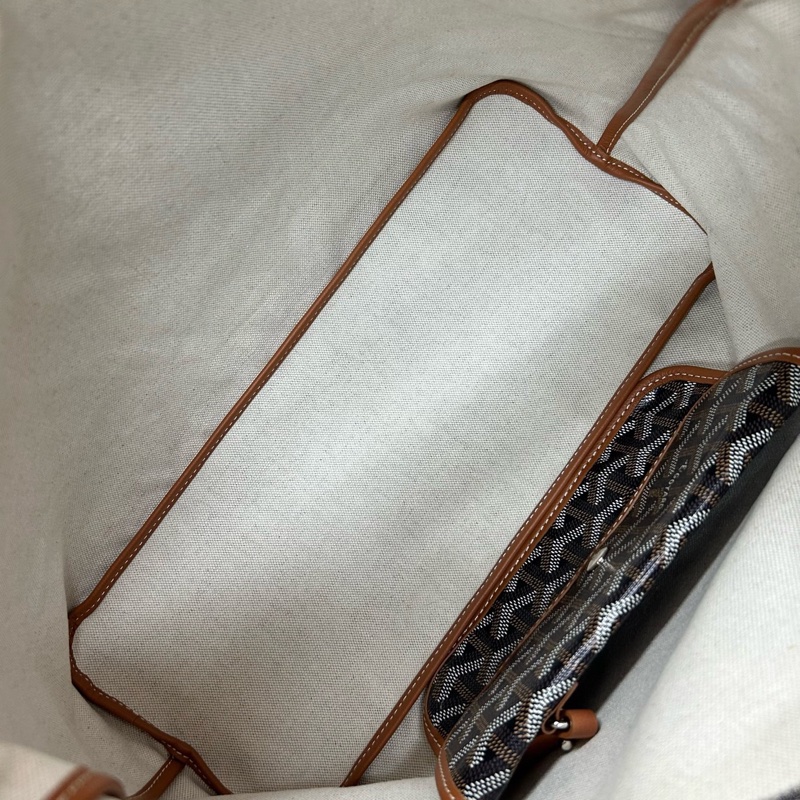 Goyard 蝴蝶 限定塗鴉 深棕色Hobo 附件塵袋-7