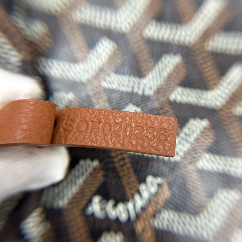 Goyard 蝴蝶 限定塗鴉 深棕色Hobo 附件塵袋-8