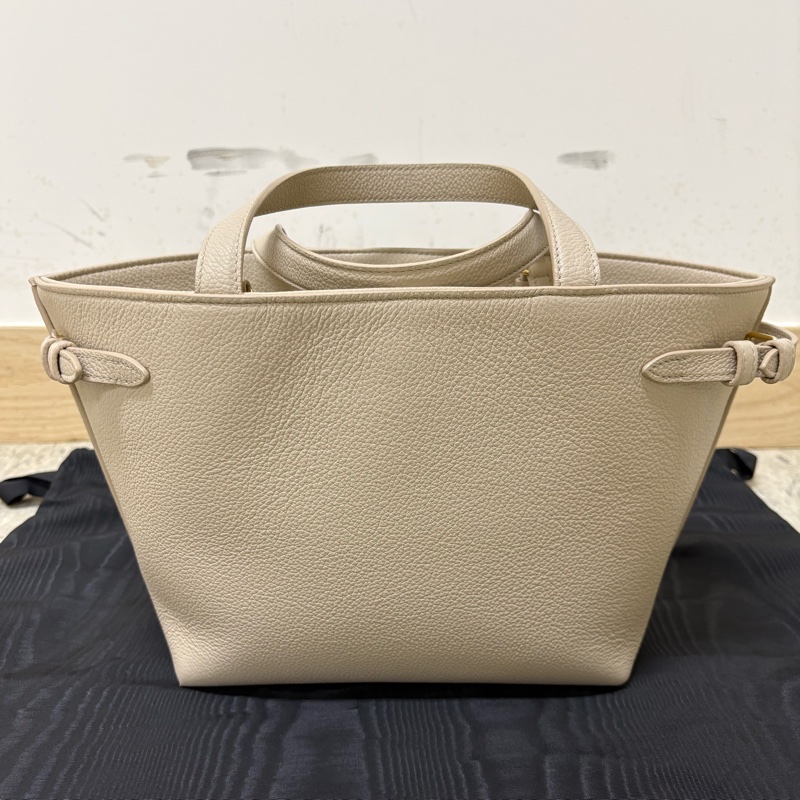 Celine Cuir小牛皮 Mini Tote Bag 迷你托特包 淡米色-8