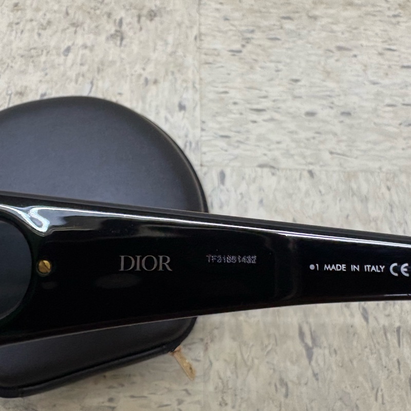 Dior VeryDior M1U 黑色墨鏡髮箍一片式太陽眼鏡-8