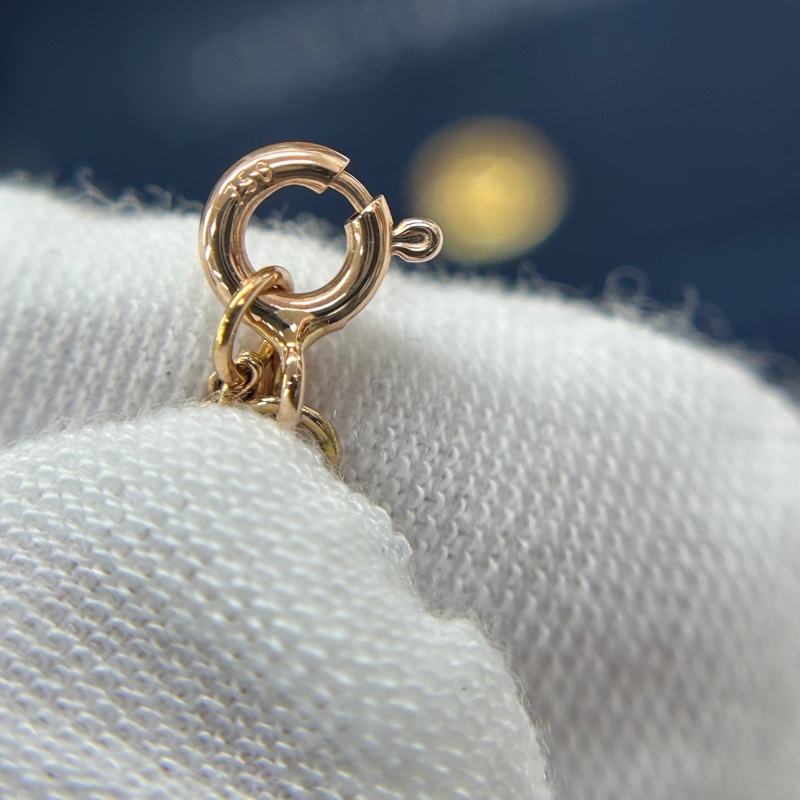 LV 18K玫瑰金粉貝母鑽石項鍊 25年8月卡 Baby同款-5