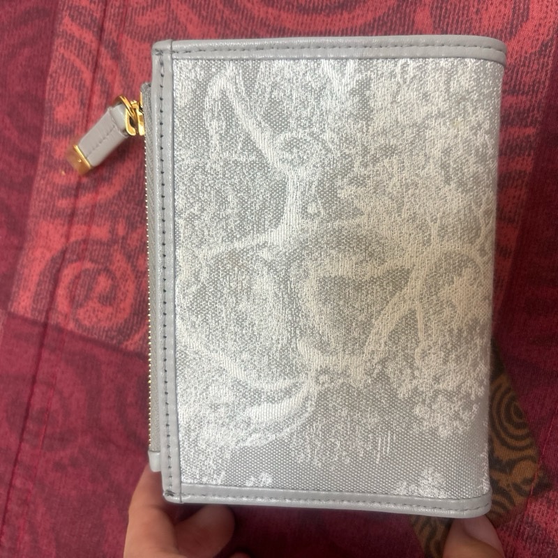 Dior短夾 老虎刺繡-5