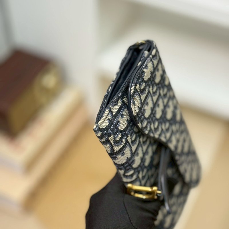 🏷️Dior.Saddle 老花 woc 小款-4